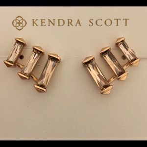 Kendra Scott Brooks - Rose Gold and Blush Crystal